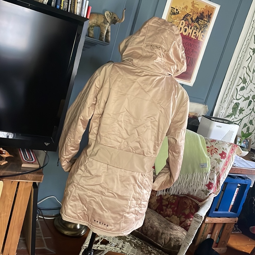 Oakley ski and/or boarding winter coat size Large Champagne color - Picture 3 of 16